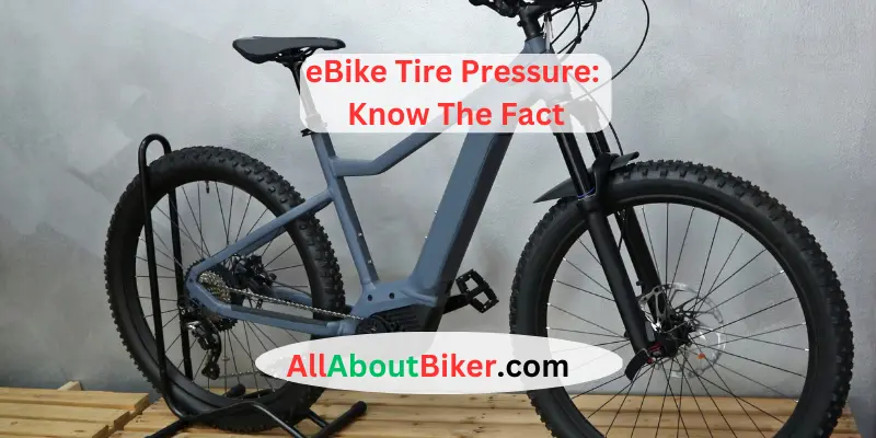 eBike Tire Pressure